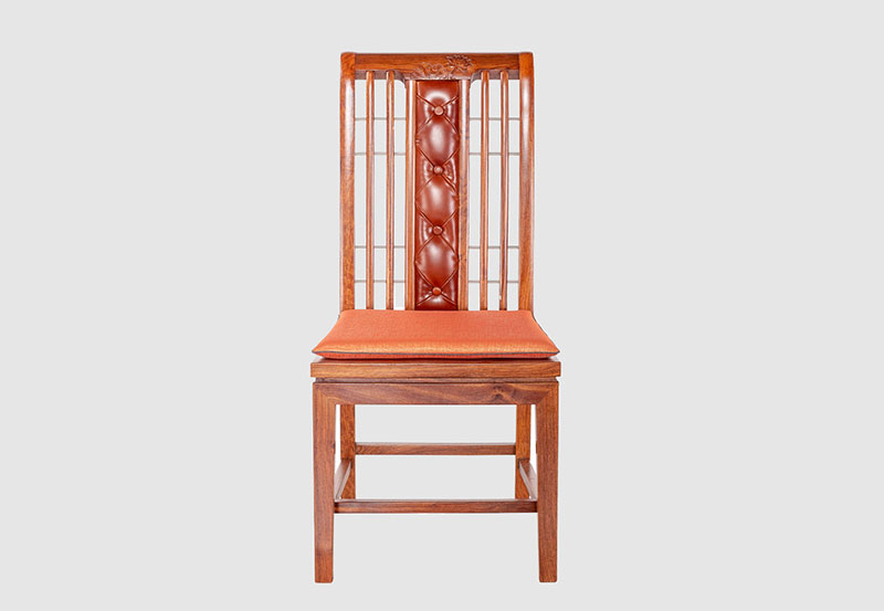 大渡口芙蓉榭中式实木餐椅效果图