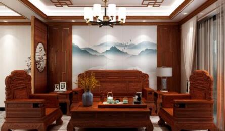 大渡口如何装饰中式风格客厅？