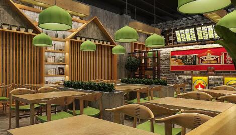 大渡口如何设计中式快餐店打造中式风味